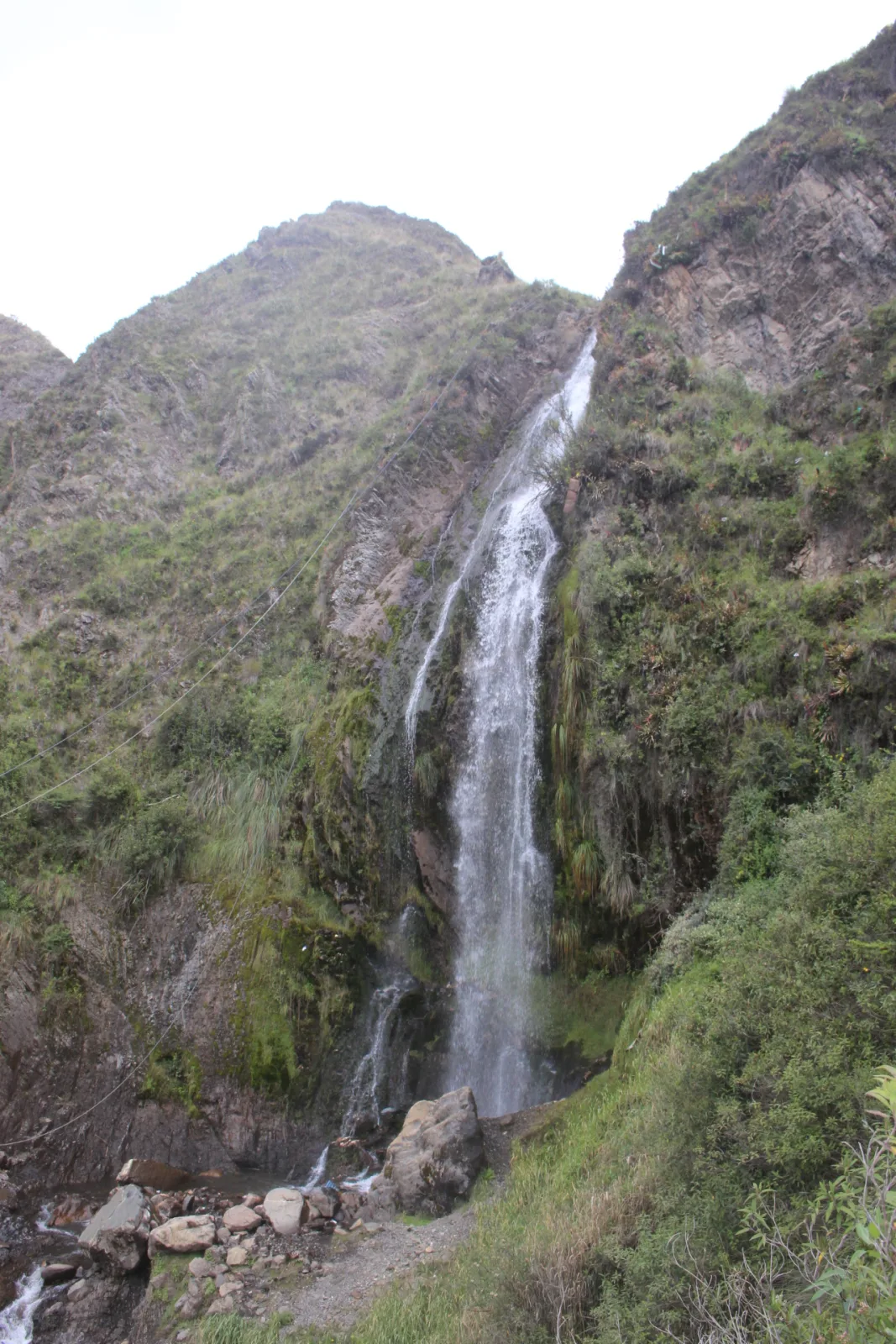 Cascada Zula ( Santa Rosa de Chicho ) un rincón natural por descubrir en Alausí